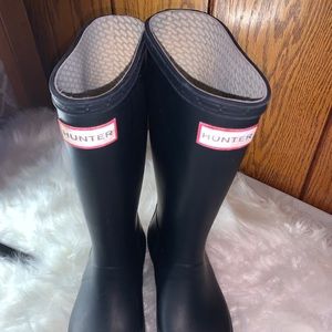 Hunter boots size 3G girls